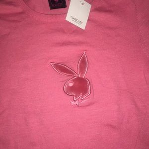Authentic playboy sweater material ! So cute